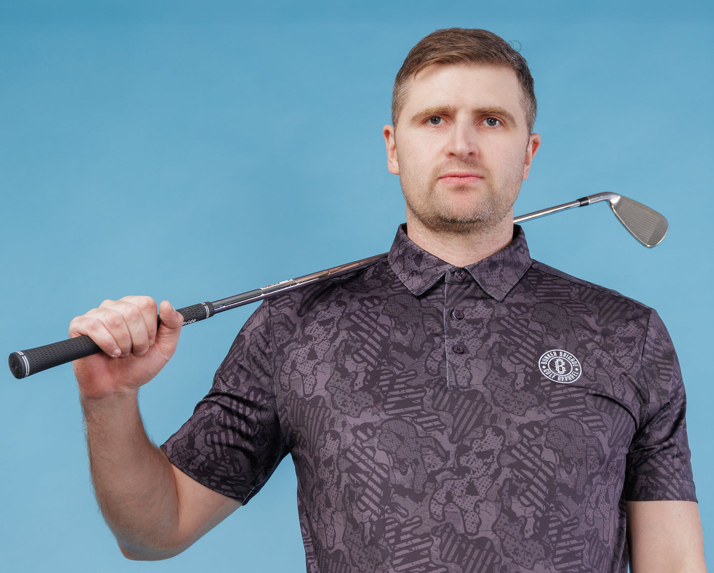 Bunker Brigade Black Camo 2025 Polo Shirt - Bunker Brigade