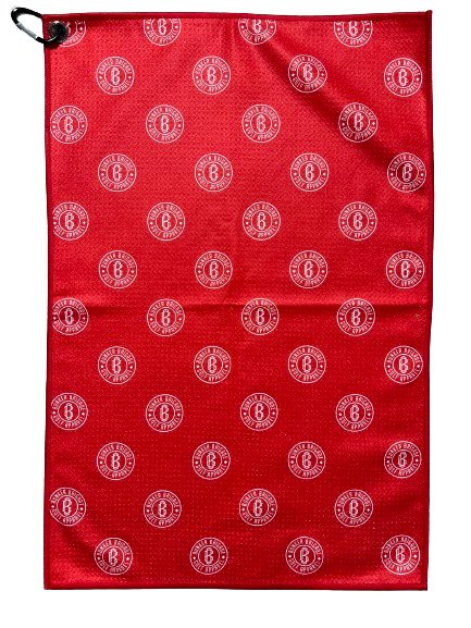 Bunker Brigade Logo Microfibre Golf Towel - Bunker Brigade