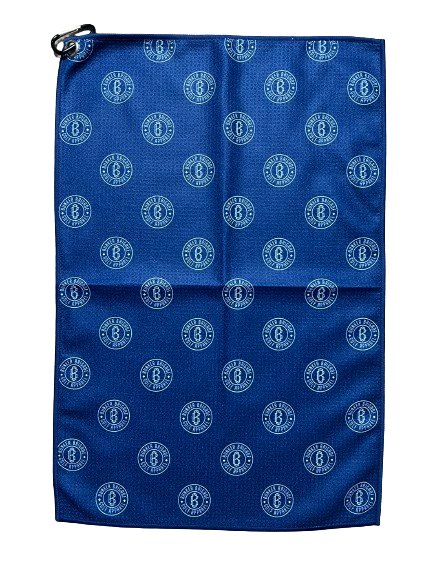 Bunker Brigade Logo Microfibre Golf Towel - Bunker Brigade